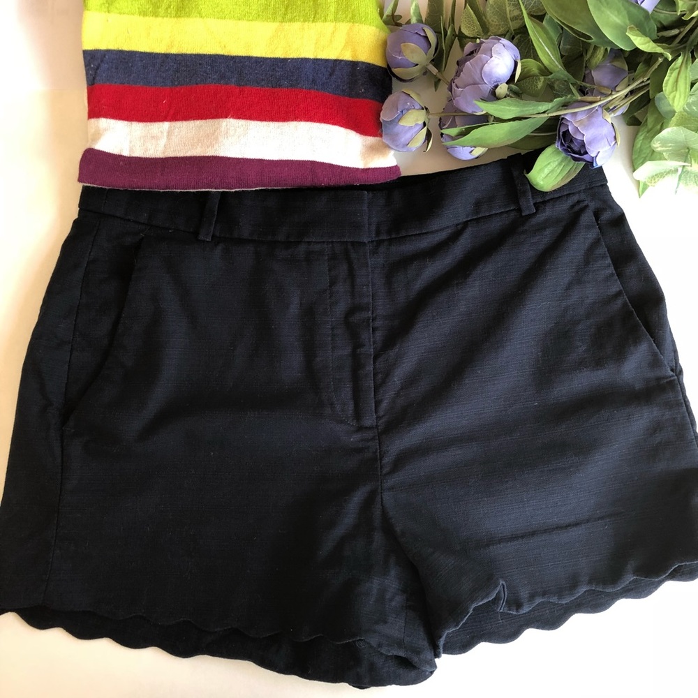 J. Crew 3” Short with Scalloped Hem